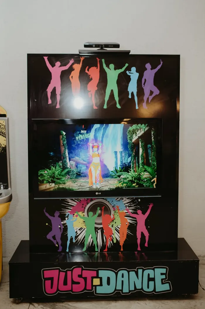 Máquina de Just Dance com Kinect
